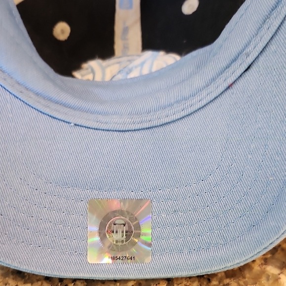 Tar Heels New Era Light Blue and White Kids Hat - Picture 6 of 6